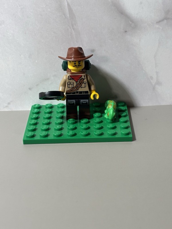Lego Jungle Explorer And Chameleon, Series 19 COL348
