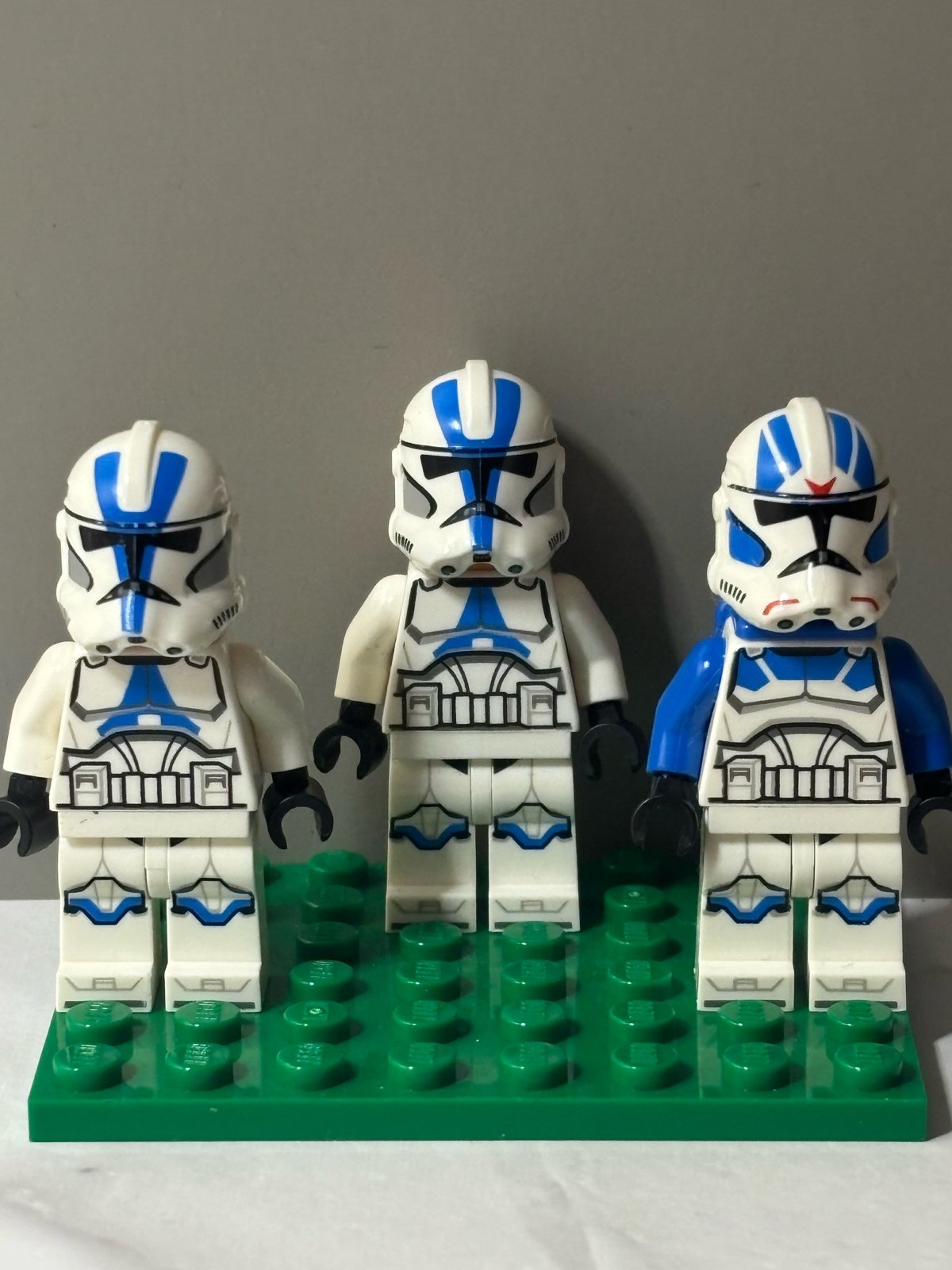 3x LEGO Star Wars 501st Clone Trooper Minifigure Bundle