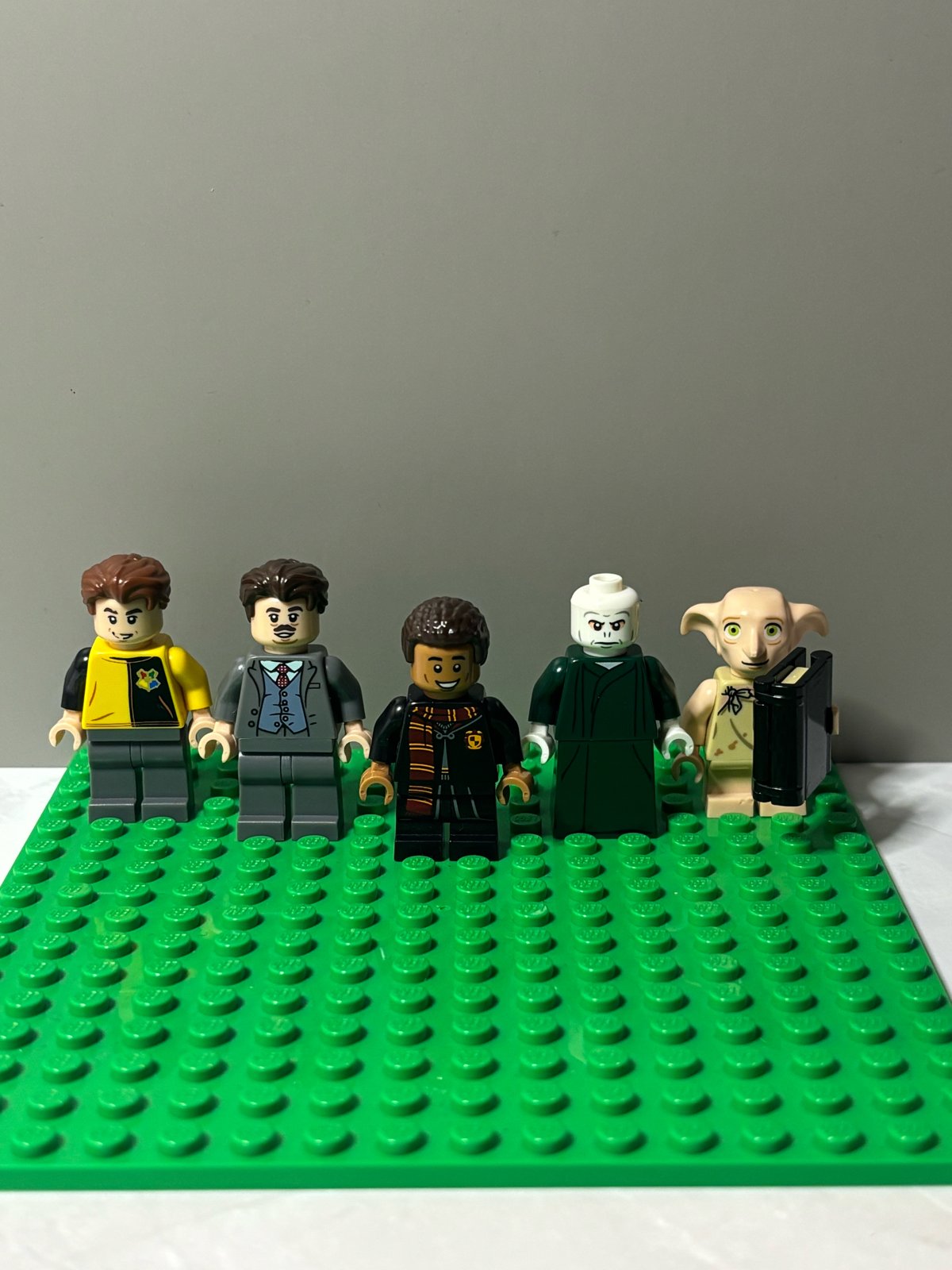 5x LEGO Harry Potter Minifigure Bundle Voldemort Dobby Cedric Diggory