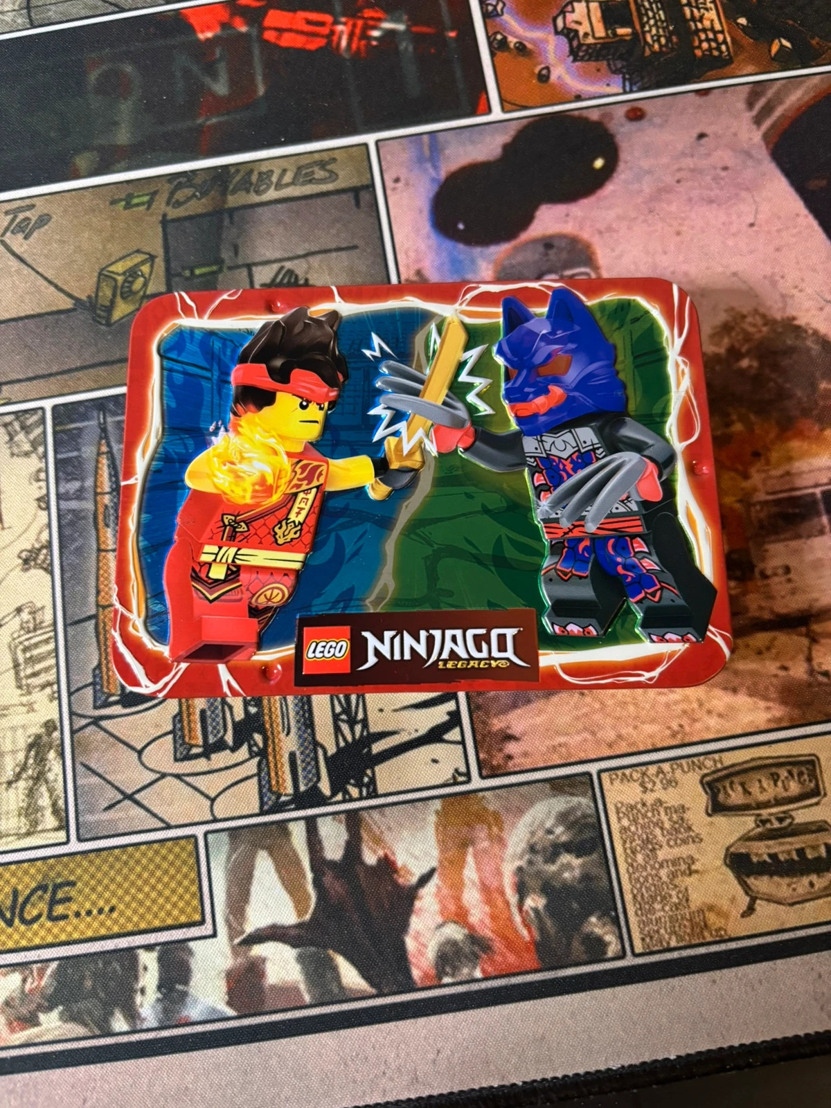 Lego Ninjago Kai Vs Dragonian Figure Tin