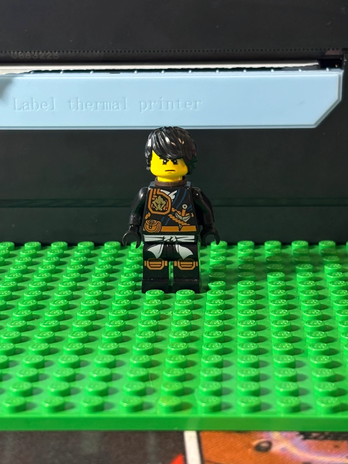 Lego Ninjago Jungle Cole Minifigure (NJO0124, No Hood)