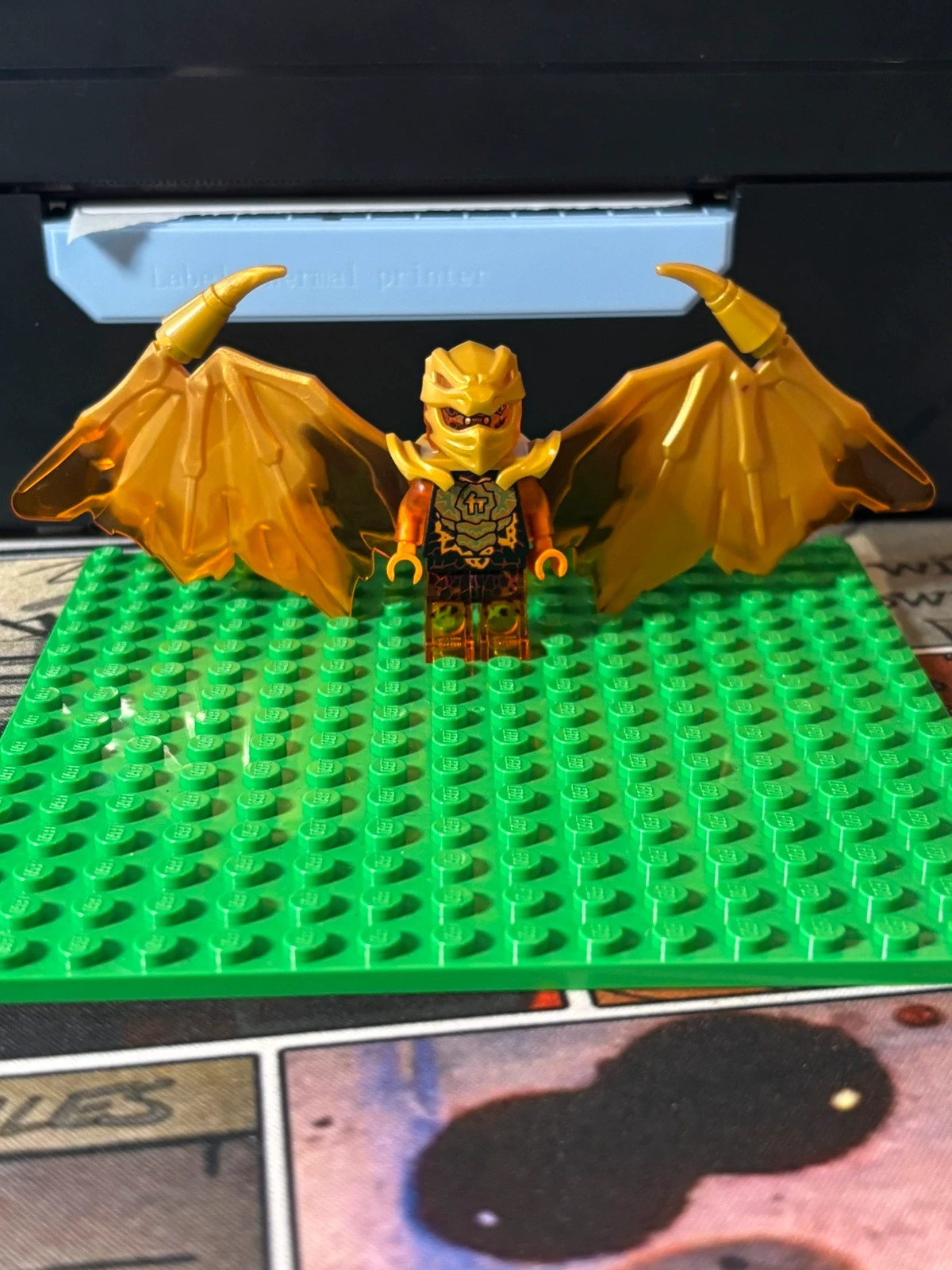 Lego Ninjago Cole Golden Dragon Minifigure (NJO0781)