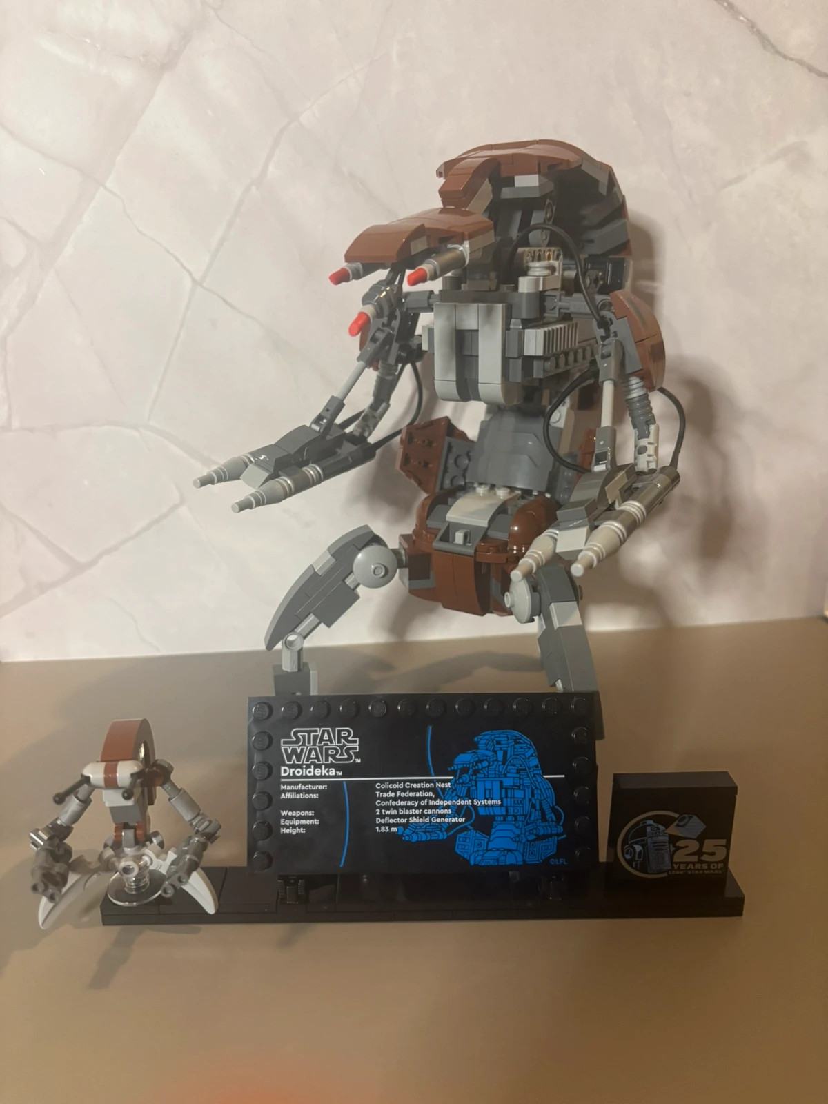 Lego Star Wars Droideka Buildable Set (75381)